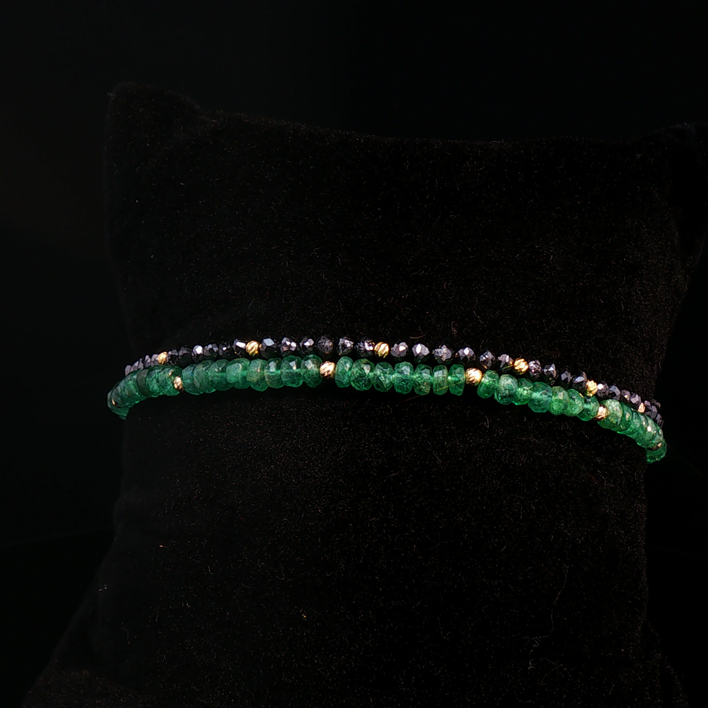 Emerald & Black Diamond