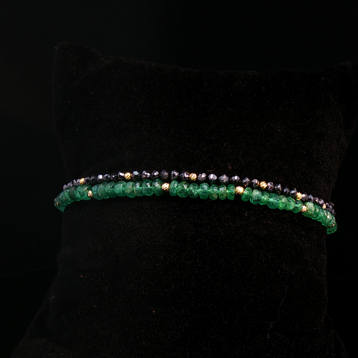 Emerald & Black Diamond