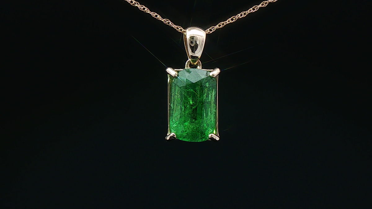 Tsavorite Pendant