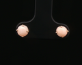 Pink Coral Studs