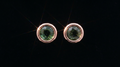 Tourmaline Bezel Studs