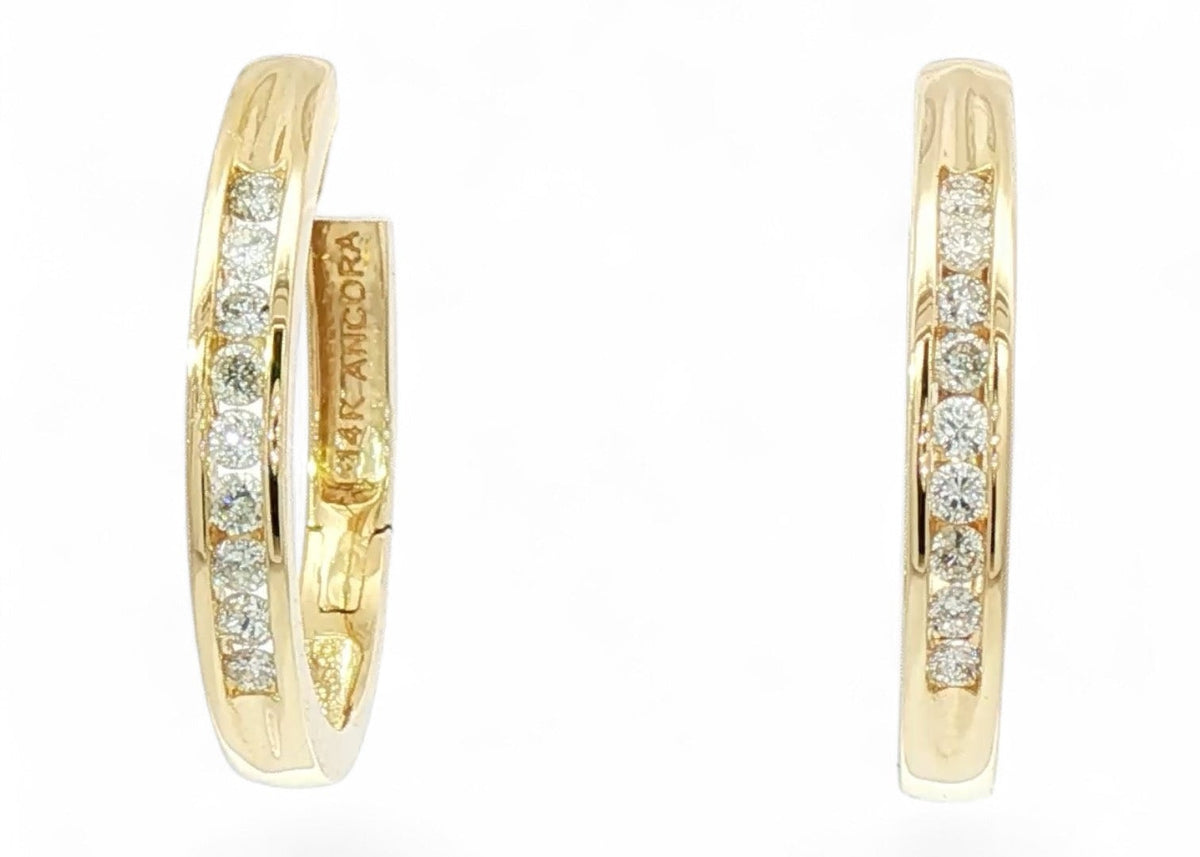 Chanel set hoops medium