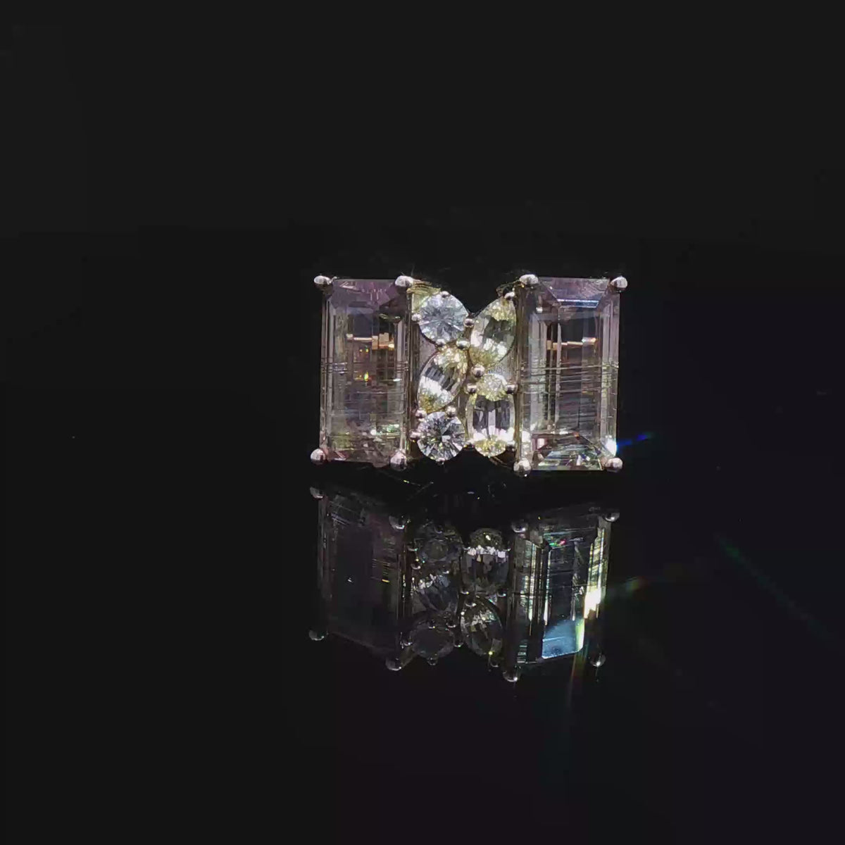 Zultanite & Sapphire Ring