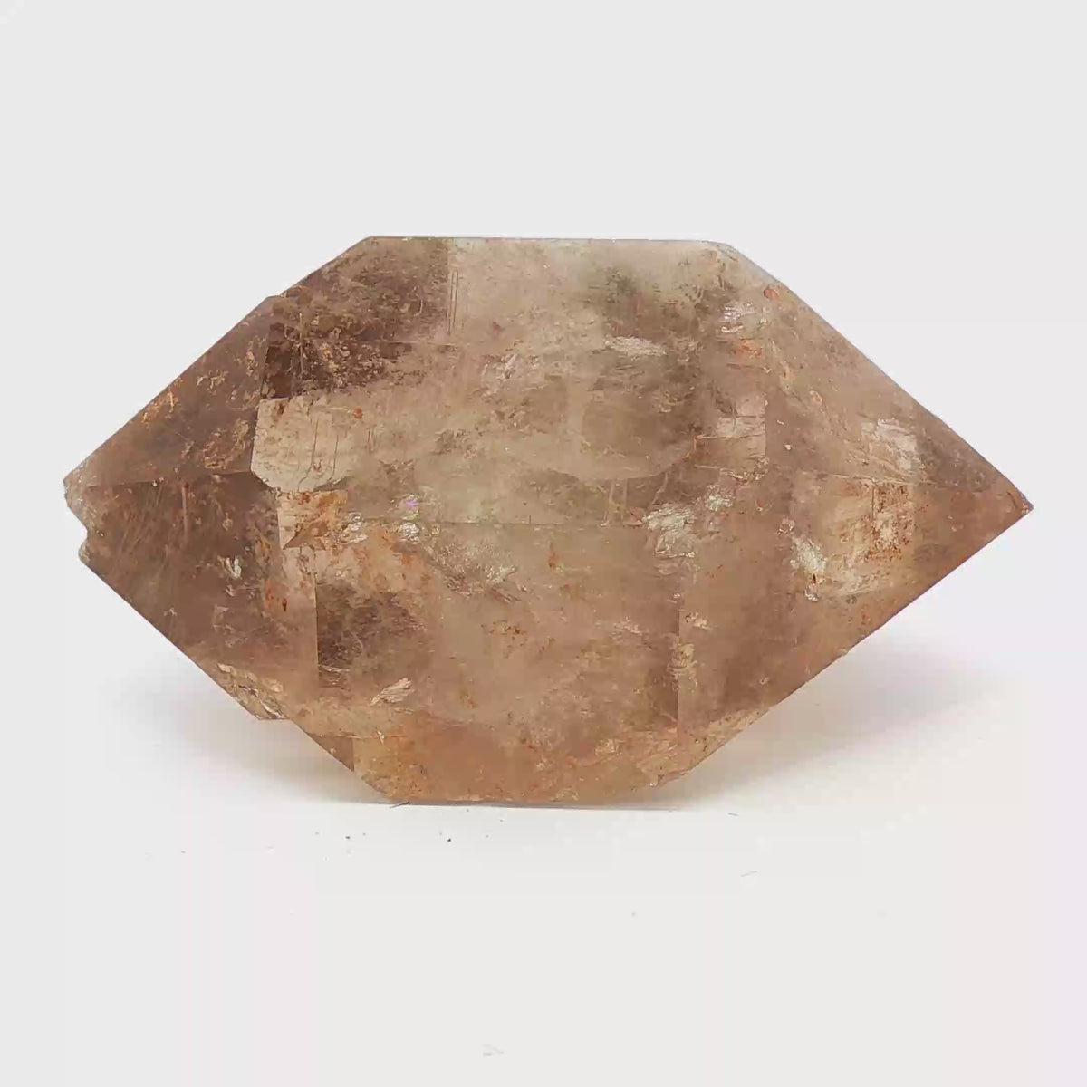 Herkimer smoky-citrine quartz