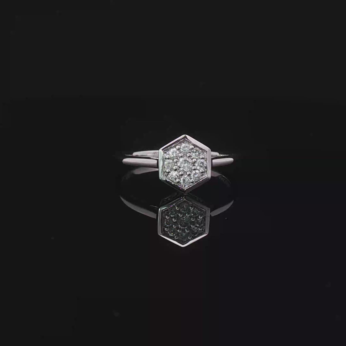 Hexagon ring